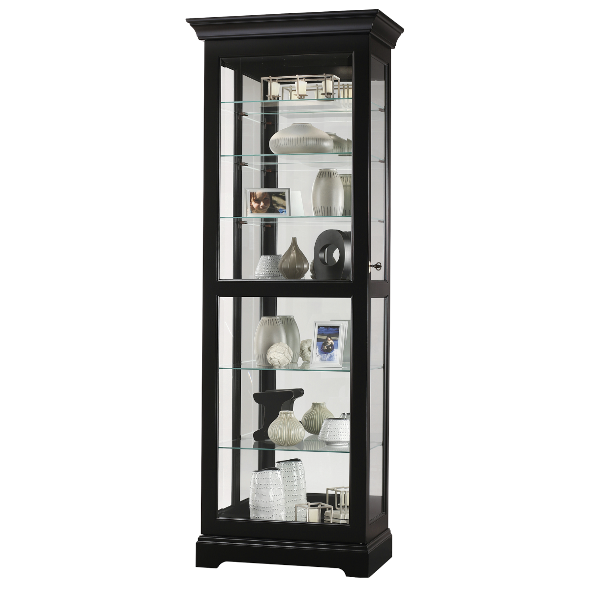 Howard Miller Martindale III Curio Cabinet 680578 - Home Bars USA