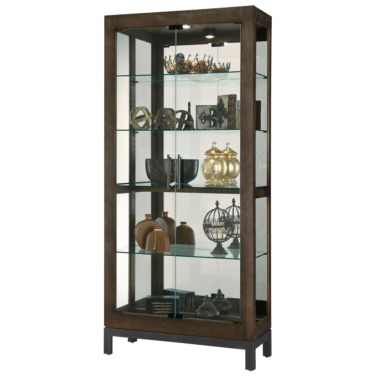 Howard Miller Quinn III Curio Cabinet 680680 - Home Bars USA