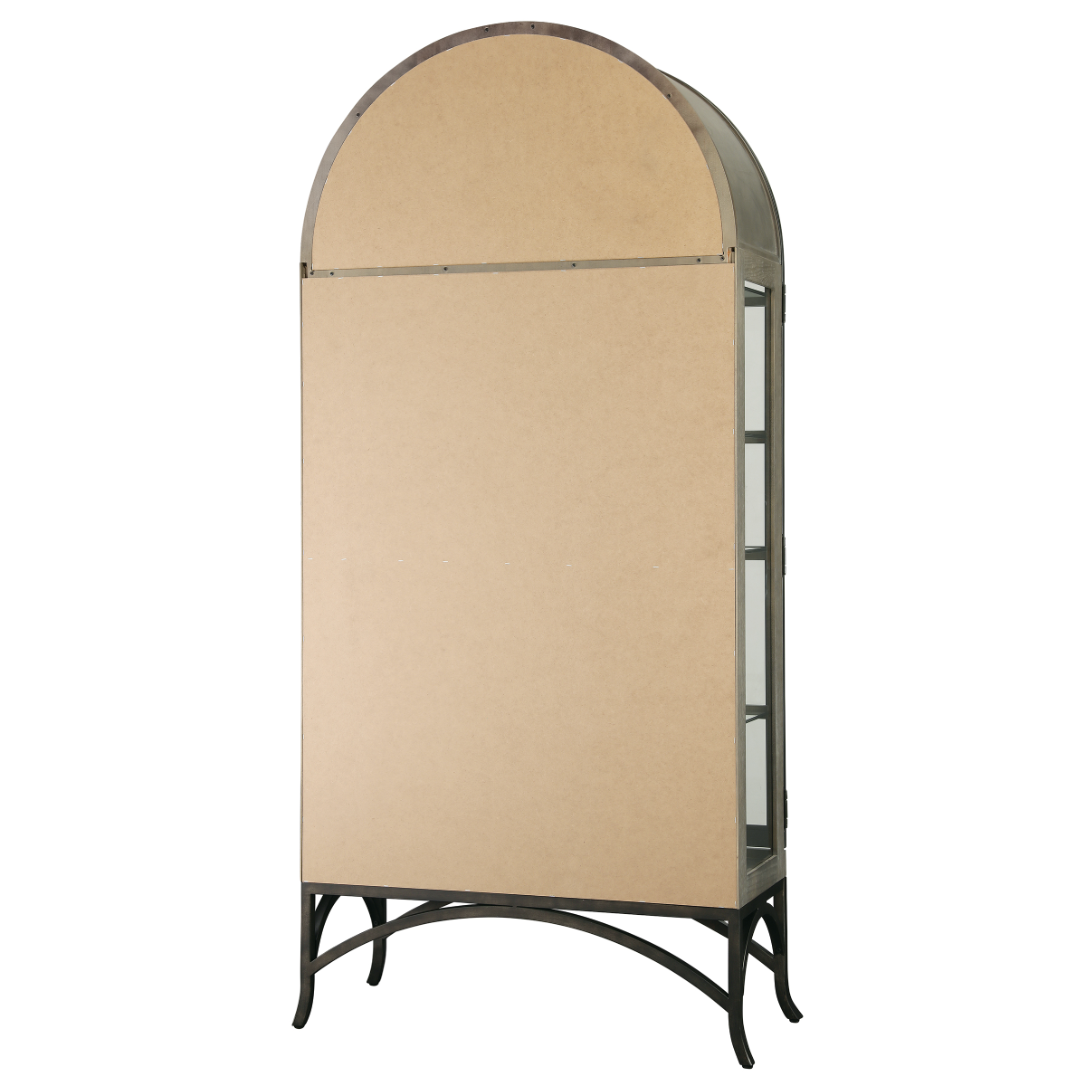 Howard Miller Ramona Curio Cabinet 680700 back view - Home Bars USA