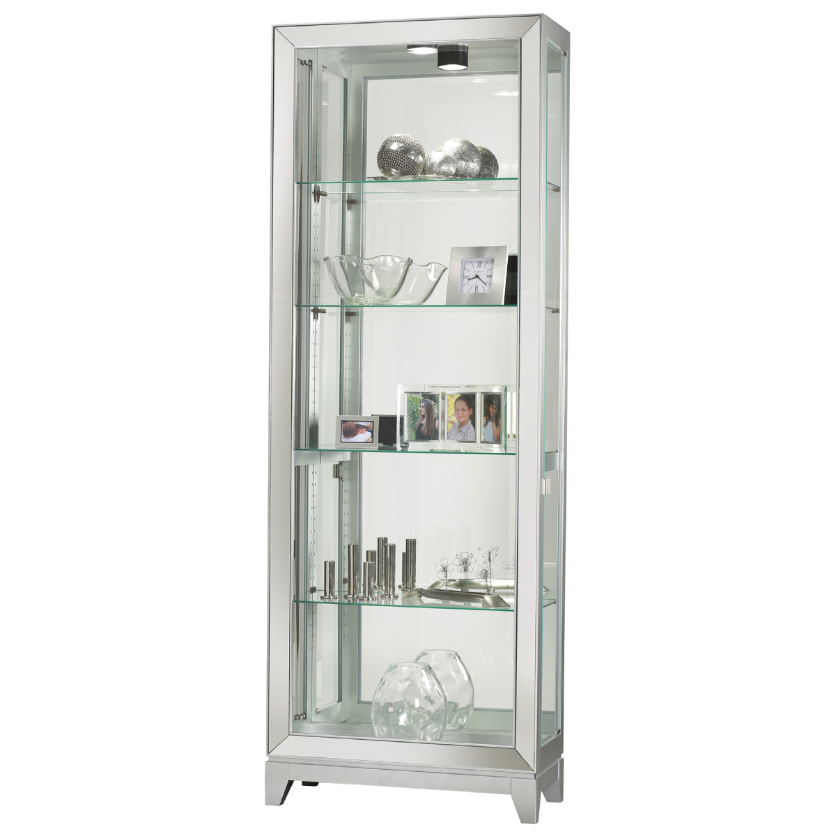 Howard Miller Shayne Curio Cabinet 680590 - Home Bars USA