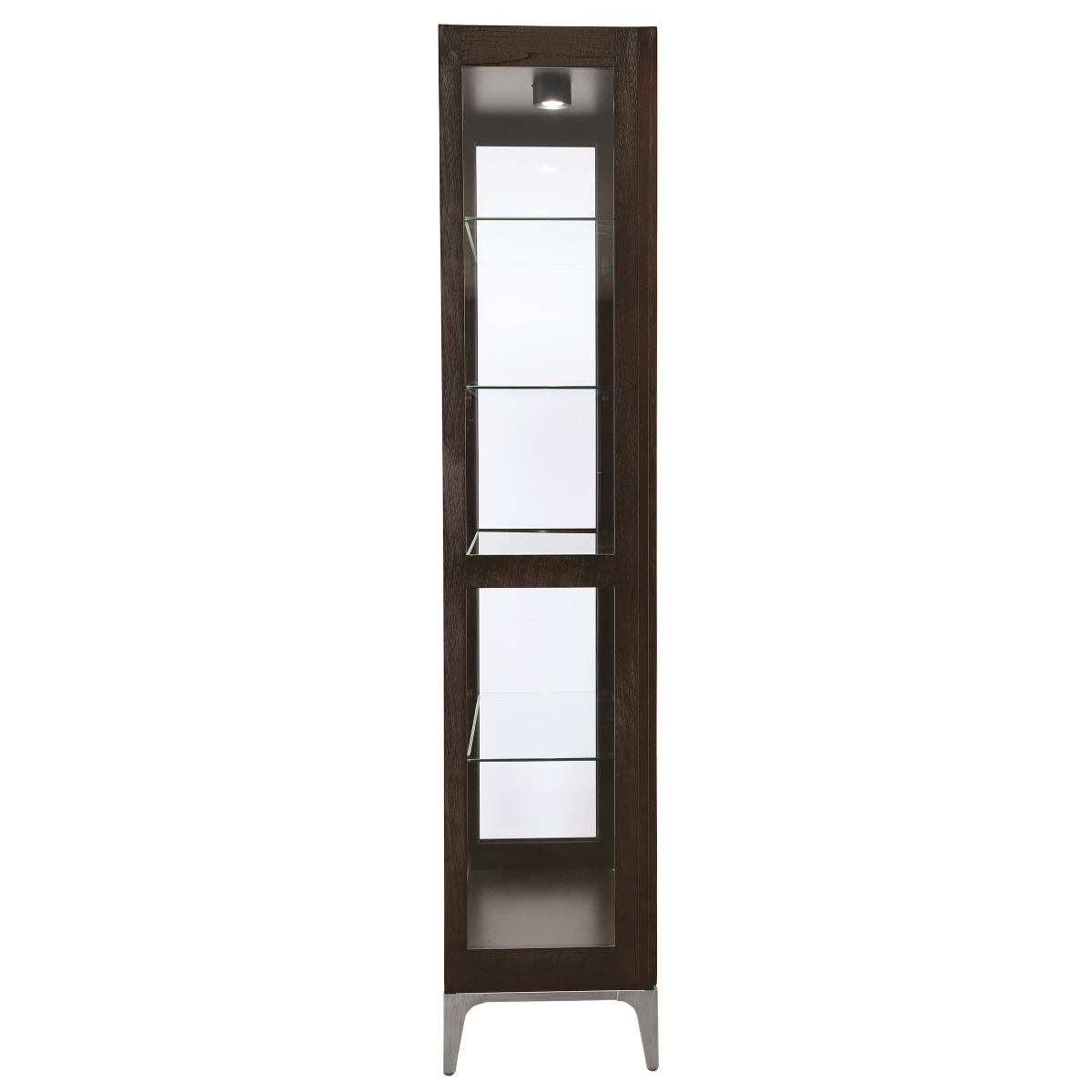 Howard Miller Sheena Curio Cabinet 680692 side view - Home Bars USA