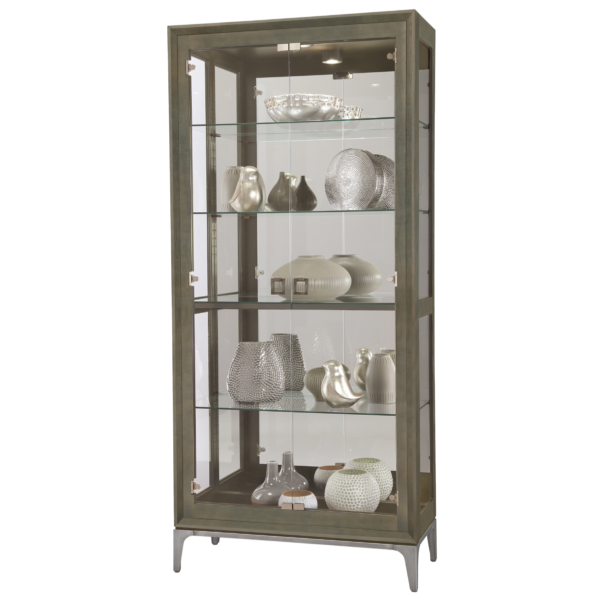 Howard Miller Sheena III Curio Cabinet 680694 - Home Bars USA