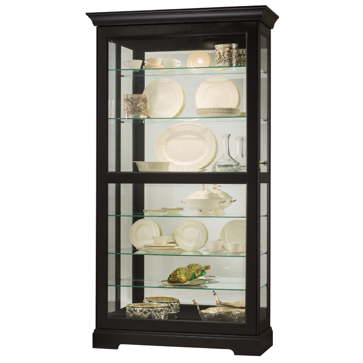 Howard Miller Tyler II Curio Cabinet 680538 - Home Bars USA