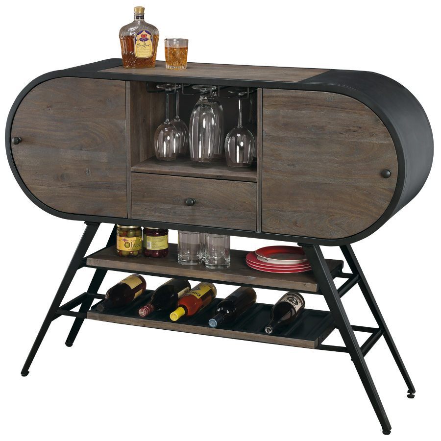 Howard Miller Octavia Wine & Bar Cabinet 695300 - Home Bars USA