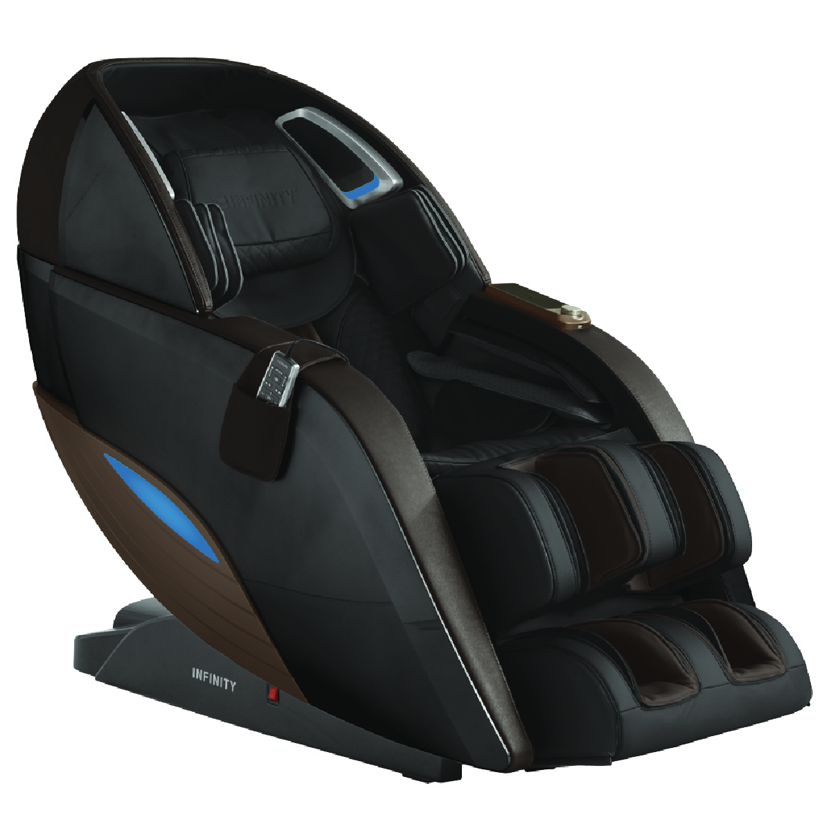 Infinity Dynasty 4D Massage Chair in Brown - Home Bars USA