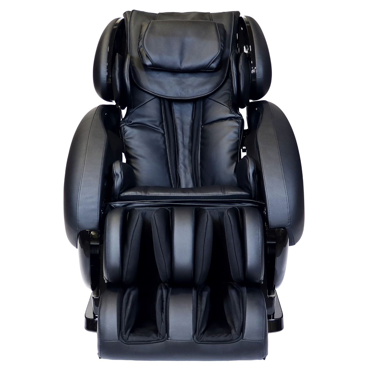 Infinity IT-8500 Plus Massage Chair in Black front view - Home Bars USA
