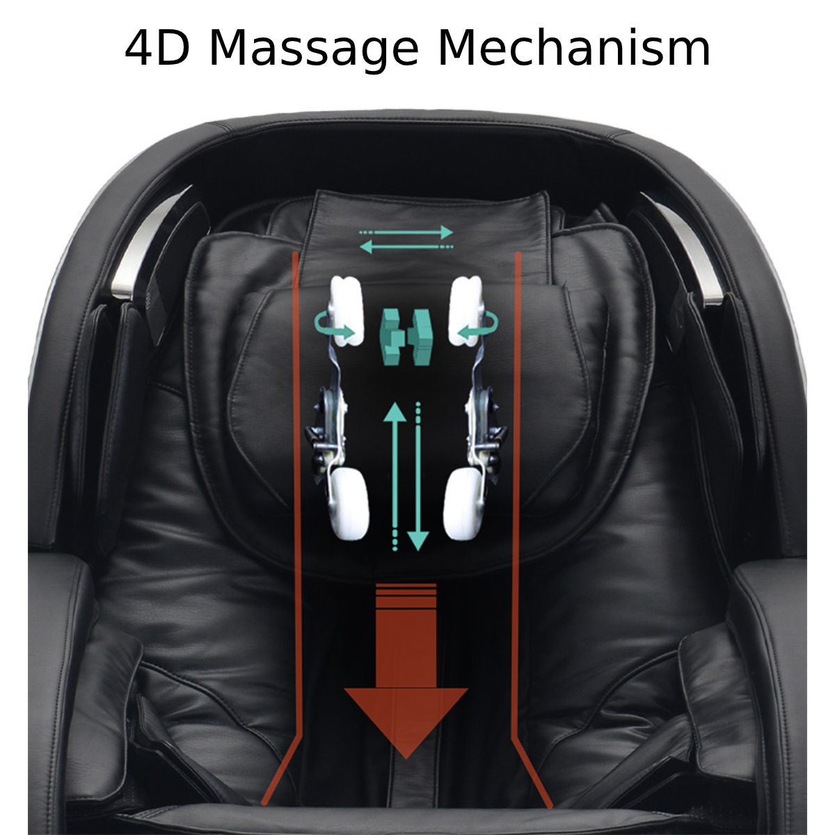 Kyota Kansha 4D Massage Chair M878 4D massage mechanism - Home Bars USA