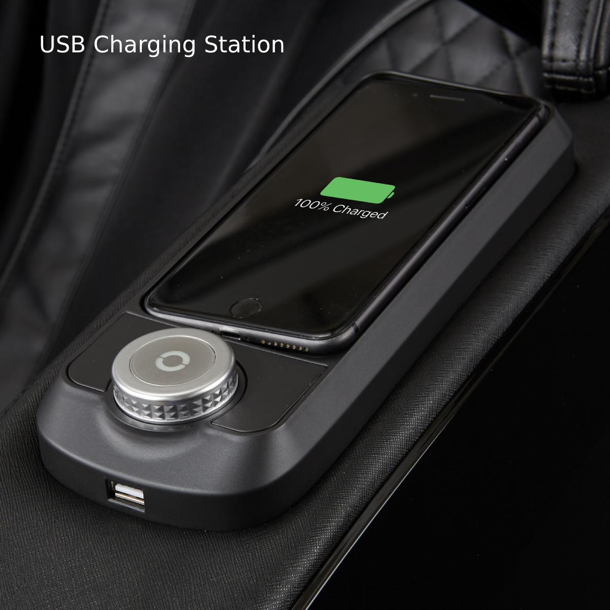 Kyota Yutaka 4D Massage Chair M898 in Black USB Charging Station - Home Bars USA