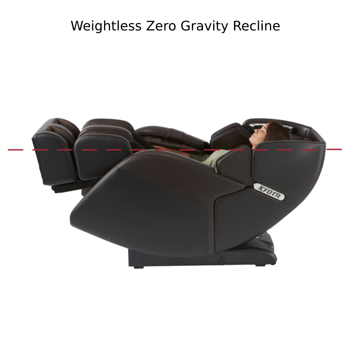 Kyota Kenko 3D/4D Massage Chair M673 Weightless Zero Gravity Recline - Home Bars USA