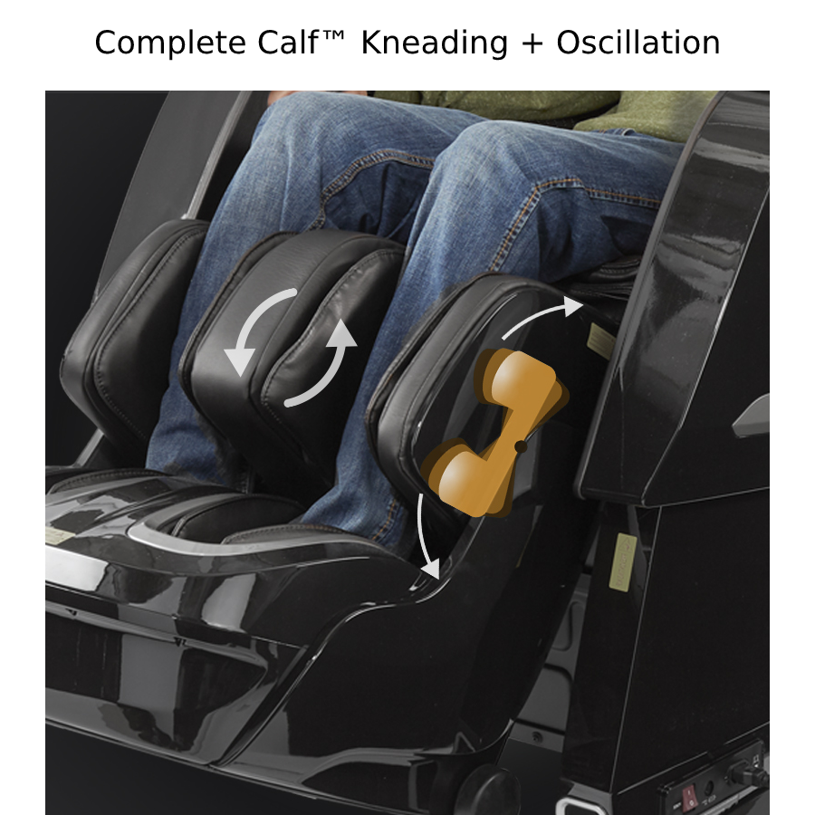 Kyota Yosei 4D Massage Chair M868 Complete Calf™ Kneading + Oscillation - Home Bars USA