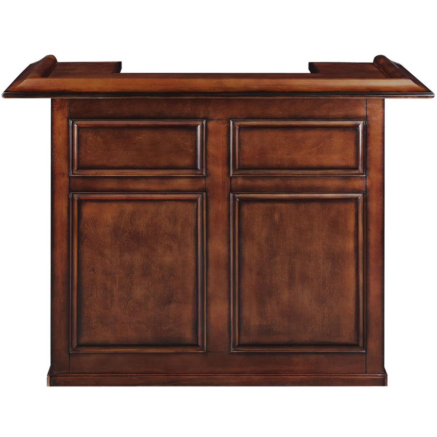 RAM Game Room 60&quot; Home Bar in Chestnut front - Home Bars USA
