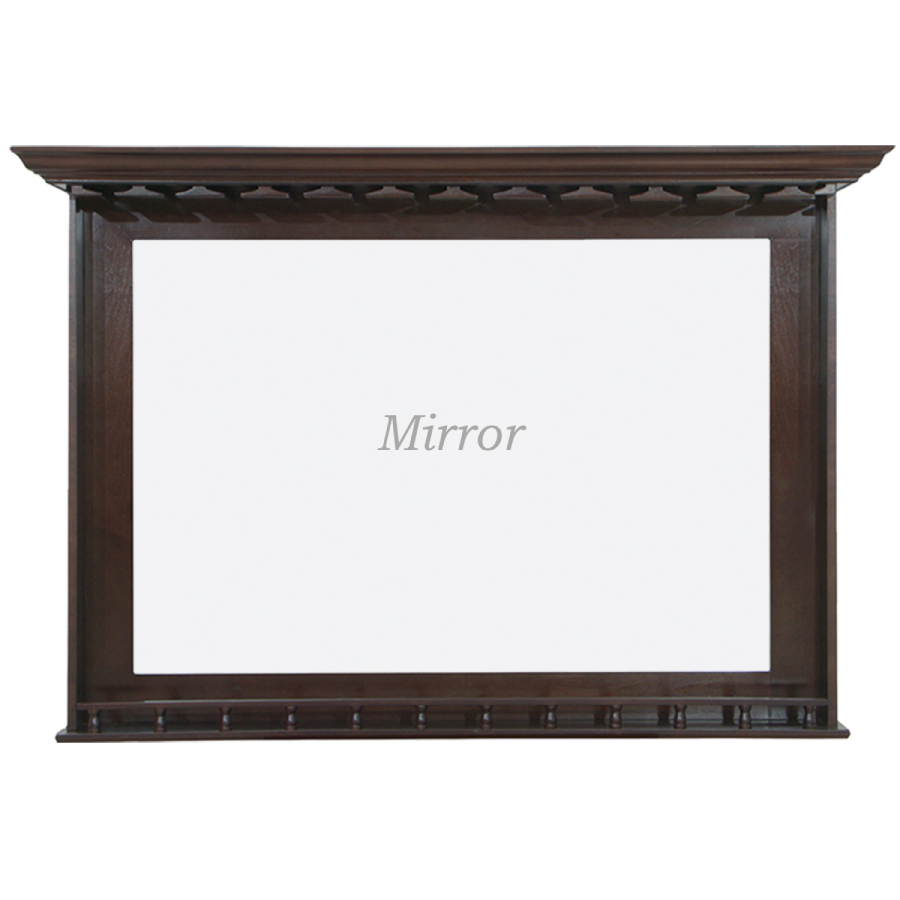 RAM Game Room Bar Mirror in Cappuccino - Home Bars USA