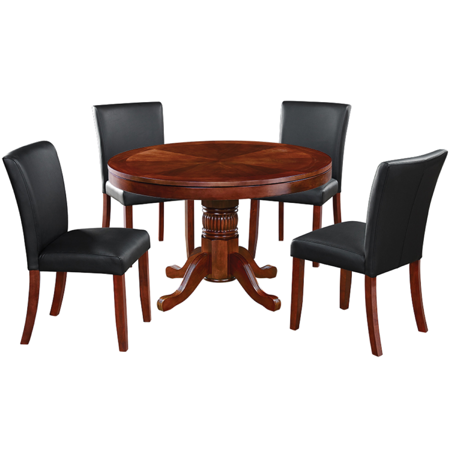 RAM Game Room Dining Game Chair Set in English Tudor - Home Bars USA