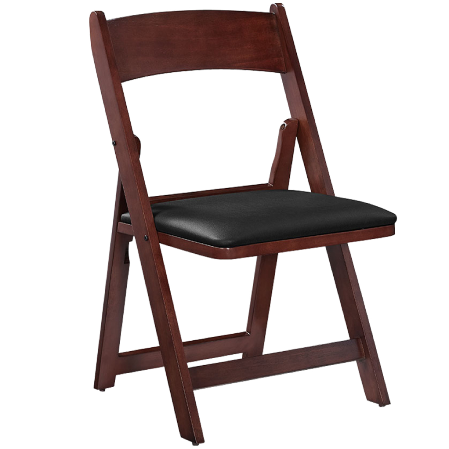 RAM Game Room Folding Game Chair in English Tudor - poker chair - Home Bars USA