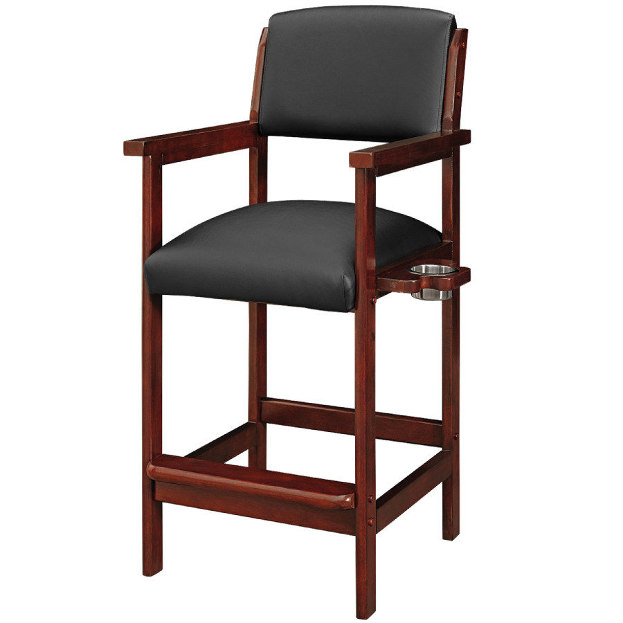 RAM Game Room Spectator Chair in English Tudor - Poker Chair - Home Bars USA