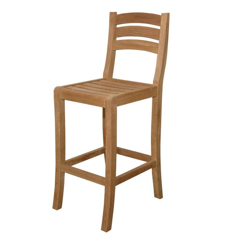 Anderson Teak Mandalay Outdoor Bar Chair - Home Bars USA