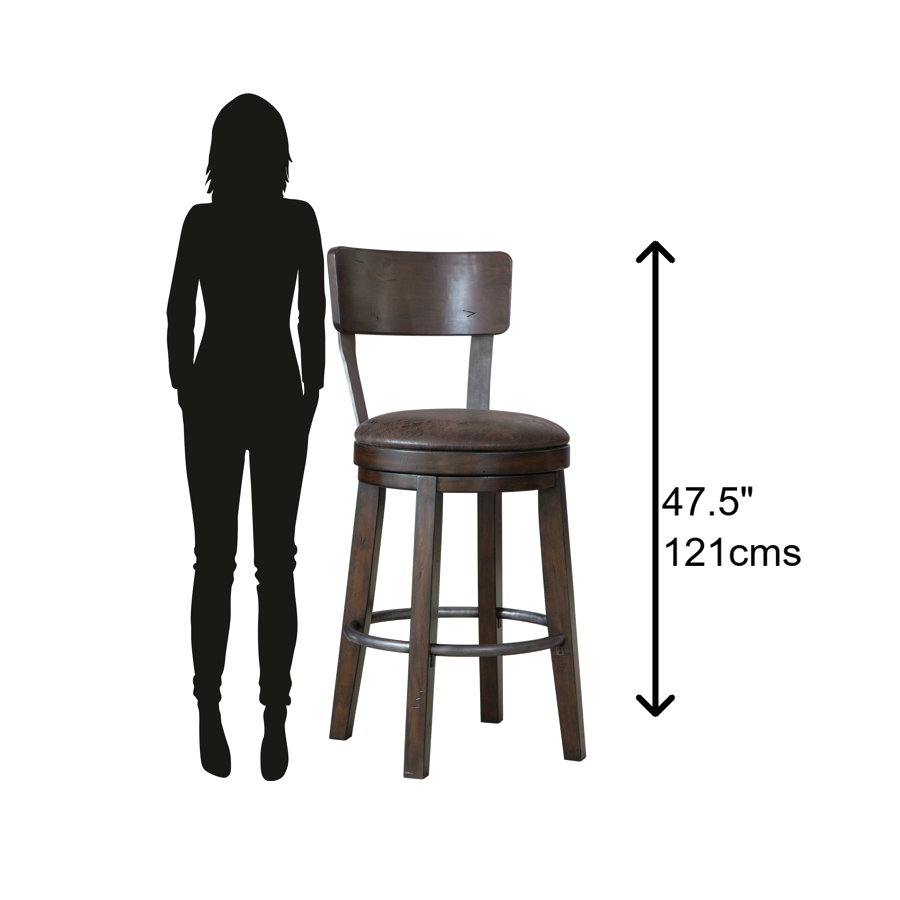 Howard Miller Bev Trolley Bar Stool 697040 scale - Home Bars USA