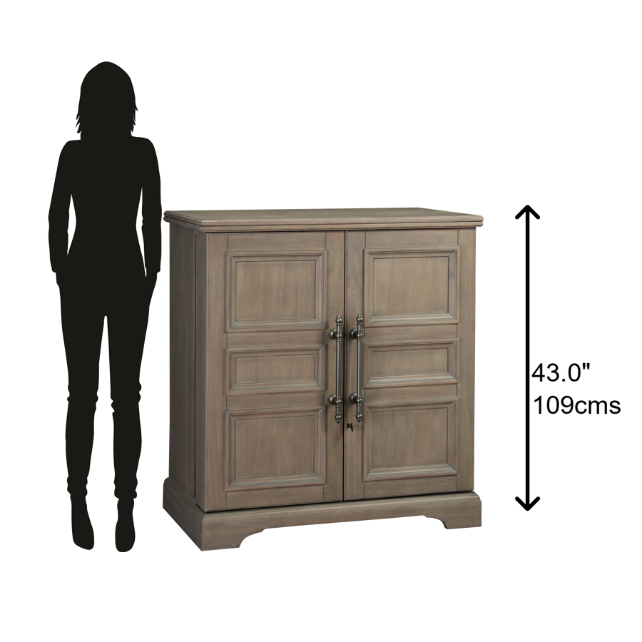 Howard Miller Passport Wine &amp; Bar Console 695276 - scale - Home Bars USA