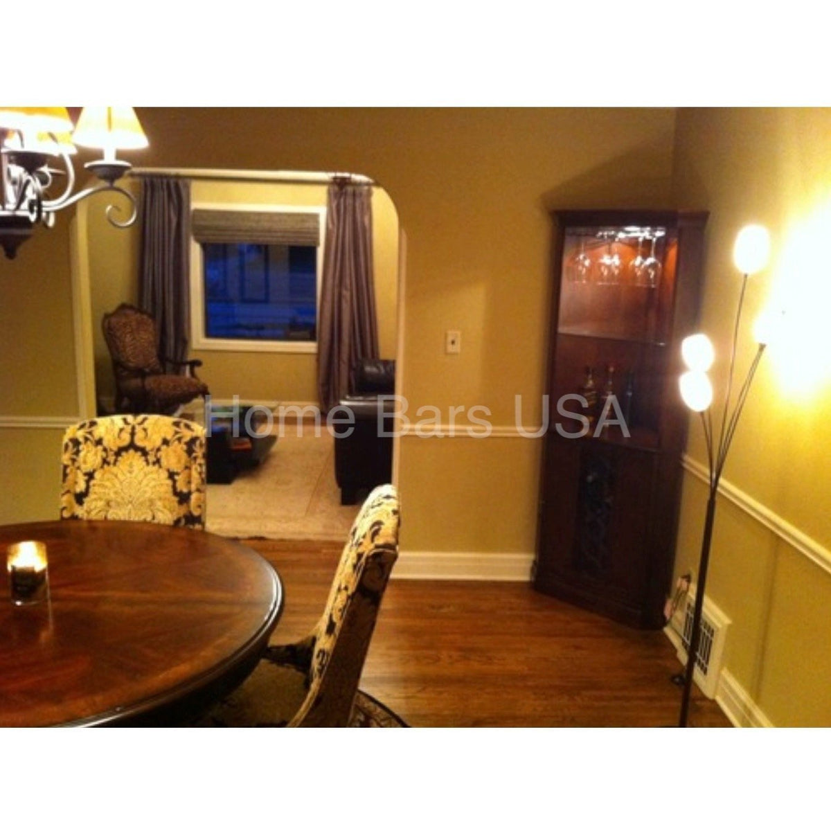 Howard Miller Piedmont Corner Wine &amp; Bar Cabinet 690000 in the home interior design - Home Bars USA