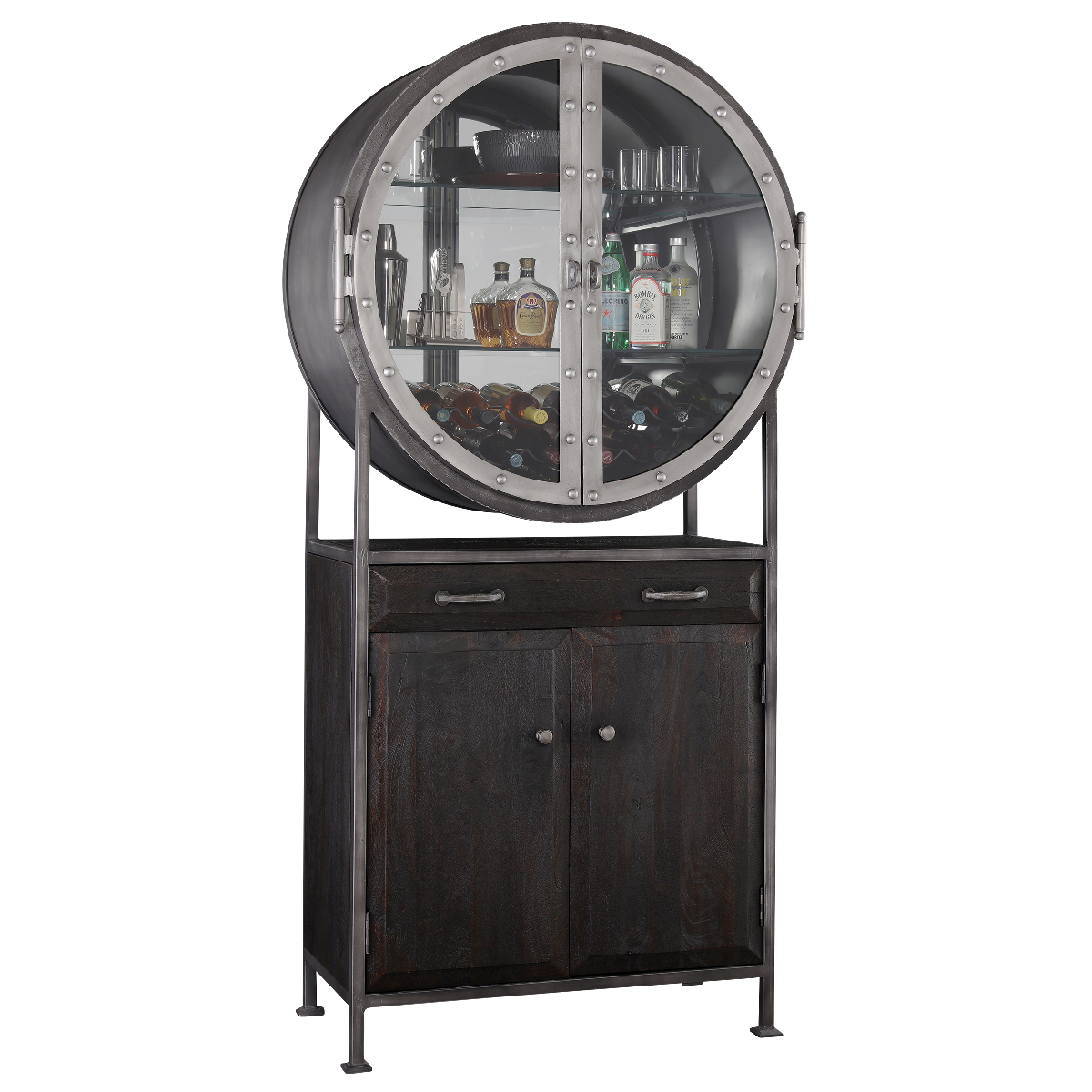 Howard Miller Rob Roy II Wine & Bar Cabinet 695237 - Home Bars USA